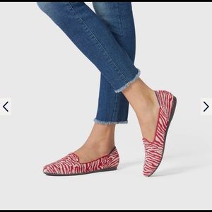 Rothy’s Red Zebra Loafer EUC